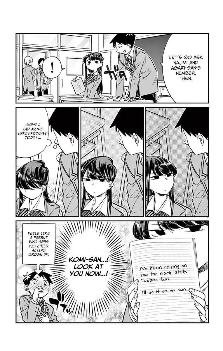 Komi-san wa Komyushou Desu Chapter 16 5